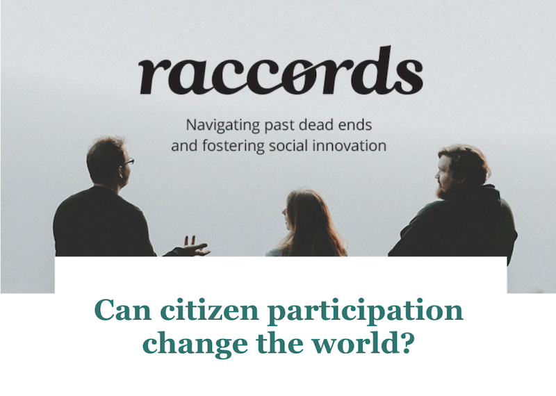 Raccords #01 - Can citizen participation change the world?